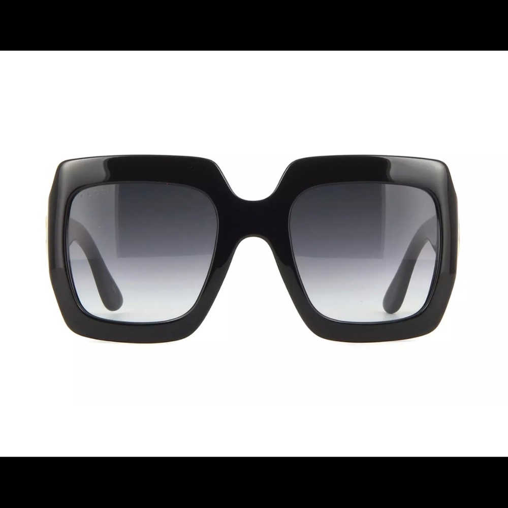 COPY - Gucci GG0053S 001 54mm Oversize Square Black Women Sunglasses